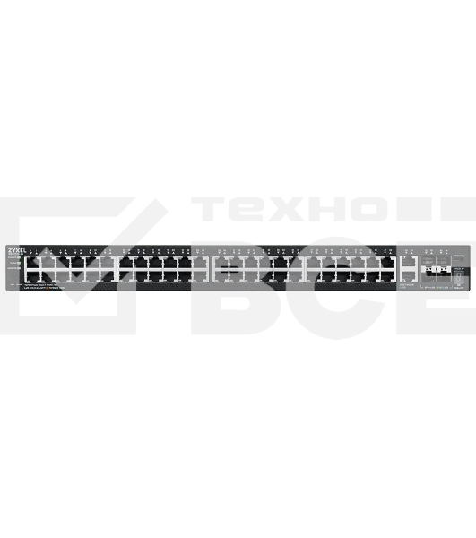 Коммутатор L3 Access Zyxel NebulaFlex Pro XGS2220-54, rack 19