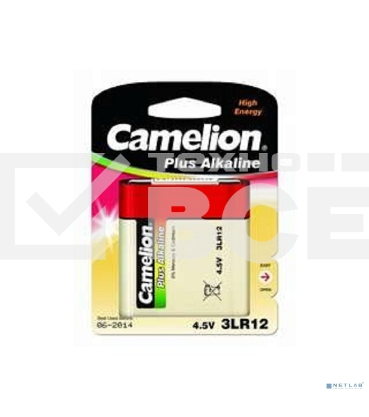 Батарейка Camelion 3LR12 Plus Alkaline BL-1 (3LR12-BP1, ,4.5В)