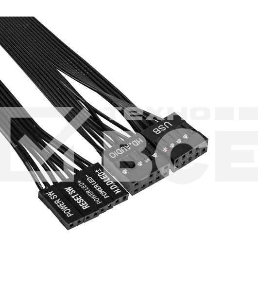 Компьютерный корпус Minitower ExeGate BAA-303 (mATX, без БП, 2*USB, HD Audio, черный)