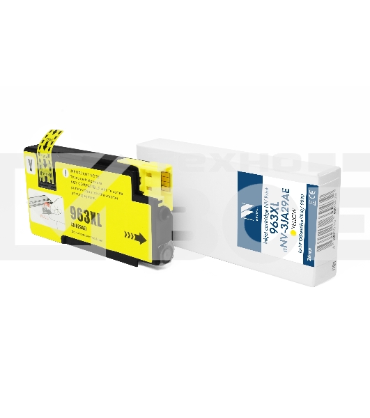 Струйный картридж NVPrint 963XL (NV-3JA29AE) Yellow для HP OfficeJetPro 9010/9020 (26 мл) совместимый