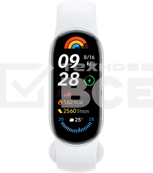 Фитнес трекер Xiaomi Smart Band 9 Glacier серебристый / серебристый