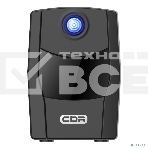 Источник бесперебойного питания CBR QTM-850T-2F-LCUC Line Interactive 850VA/480W 9Ah12V 2 x Shuko, HID-USB, RJ45/11, фото 1