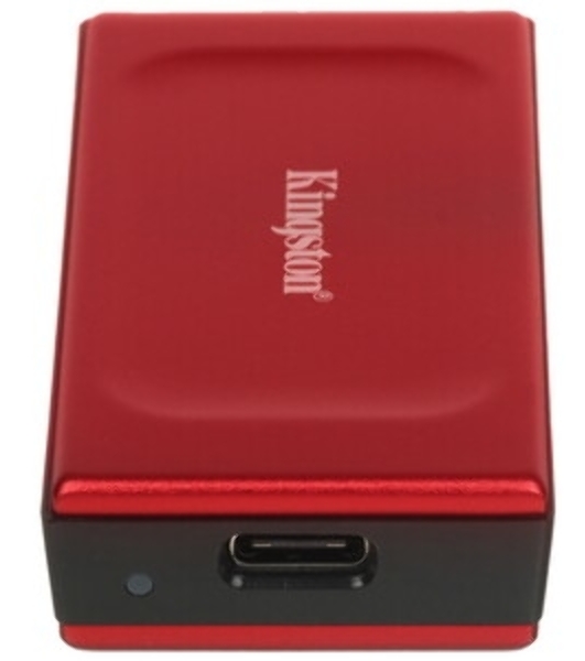 Внешний SSD Kingston XS1000, 1Tb, USB Type-C 3.1, R/W 1050 МБ/с/ 1000 МБ/с черный