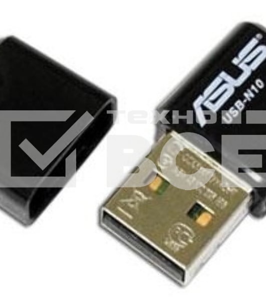 Сетевой адаптер ASUS USB-N10 Nano WI-FI 802.11n, 150 Mbps USB Adapter ; 90IG05E0-MO0R00