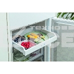 Холодильник Gorenje NRK6201PS4 серебристый металлик двухкамерный 235/96л морозилка снизу, фото8
