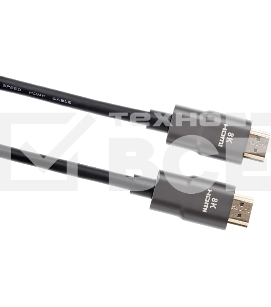 Кабель HDMI 19M/M,ver. 2.1, 8K@60 Hz 1.5m iOpen (Aopen/Qust/VCOM ) <ACG863-1.5M>