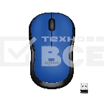 Мышь беспроводная Logitech M220 SILENT синий, 1000 dpi, радиоканал, USB, кнопки - 3, фото7