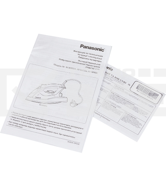 Утюг Panasonic NI-W900CMTW 2400Вт белый/голубой