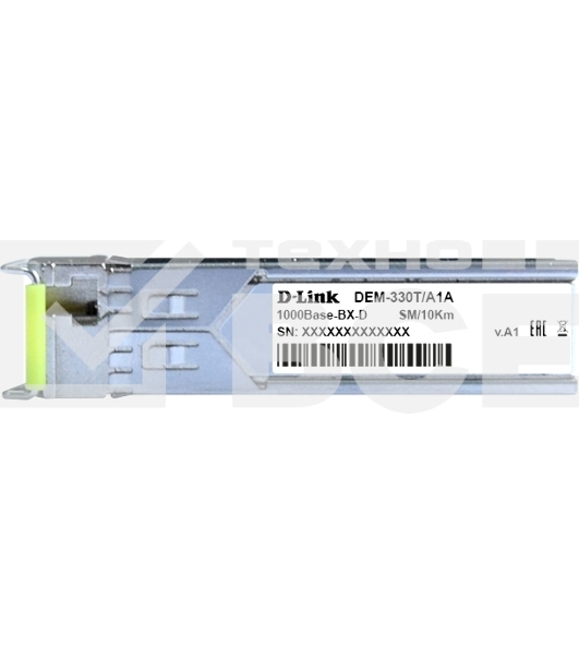 Трансивер D-Link 330T/10KM/A1A WDM SFP 1x1000Base-BX-D Tx:1550nm Rx:1310nm