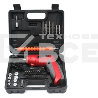 Отвертка аккумуляторная в кейсе с набором аксессуаров Accesstyle BSC-A/36-1300/FPCS