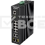 КоммутаторD-Link DIS-200G-12S/A1A, L2 Managed Industrial Switch with 10 10/100/1000Base-T and 2 1000Base-X SFP ports 8K Mac address, 802.3x Flow Control, 802.3ad Link Aggregation, Port Mirroring, 128 of 802.1Q, фото4
