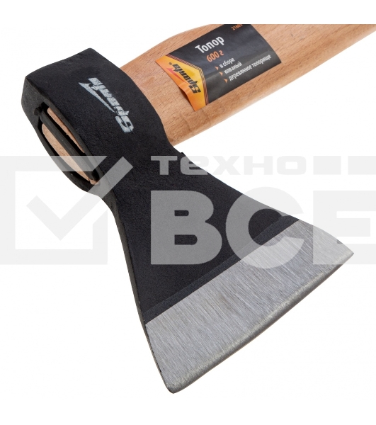 Топор SPARTA 21605  600 г в сборе кованый деревянное топорище