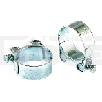 Хомуты металлические Сибртех силовые 44-47 мм ширина 22 мм шарнирный, W1, 2 шт, фото2