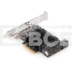 Контроллер ExeGate EXE-510 (PCI-E x4, SATA3 6Gb/s, 10 int, ASMedia Chipset ASM1166+JMB575), фото7