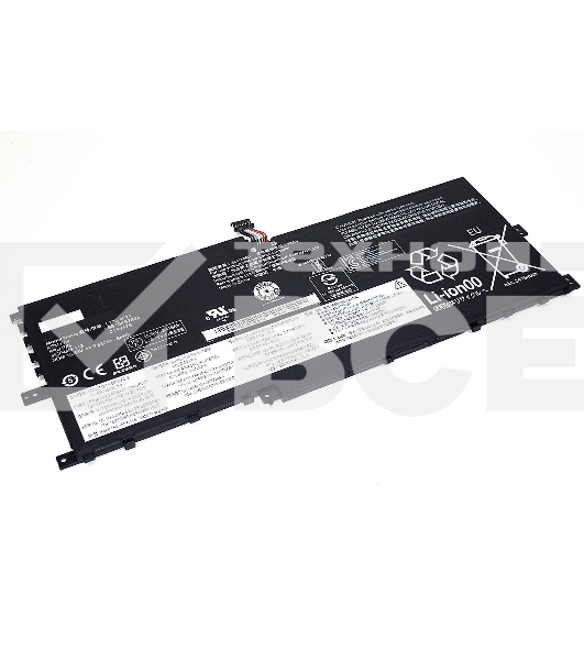 Аккумуляторная батарея для ноутбука Lenovo ThinkPad X1 Yoga 2018 (L17M4P71) 15.36V 3520mAh