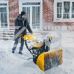 Бензиновая снегоуборочная машина SBL 711DT PRO, 420cc, гусеницы, эл.старт, блок. дифф.  Denzel, фото16