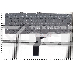 Клавиатура для ноутбука HP Pavilion 15-ab 15-ab000 15z-ab100 черная с белой подсветкой, фото 1