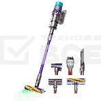 Пылесос вертикальный Dyson SV23 GEN5 DT ABS (447002-01) желтый/синий, питание от аккумулятора, 262 Вт, уборка сухая, пылесборник 0.77 л, работа от АКБ max 70 мин., фото3