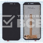 Дисплей для Doogee S51 в сборе с тачскрином черный, фото 1