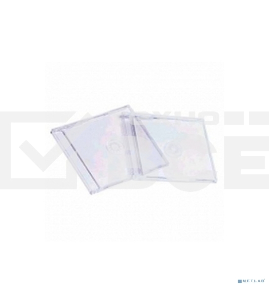 Бокс для CD/DVD, черный (200 шт.) (200/200)