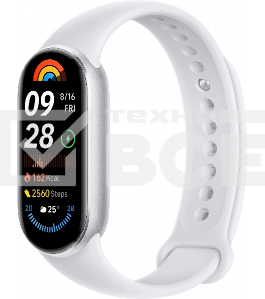 Фитнес трекер Xiaomi Smart Band 9 Glacier серебристый / серебристый