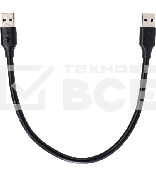 Кабель соединительный Telecom TUS715-0.3M USB3.0 Am-Am 0.3m Telecom (TUS715-0.3M)