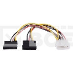 Кабель GoPower MOLEX (F)-2SATA (M) 0.2M 00-00027494, фото6