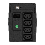 ИБП ExeGate Smart LB-800.LCD.AVR.4C13.USB (800VA/480W, LCD, AVR, 4*C13, USB, батарея 12V 9Ah, Black), фото5