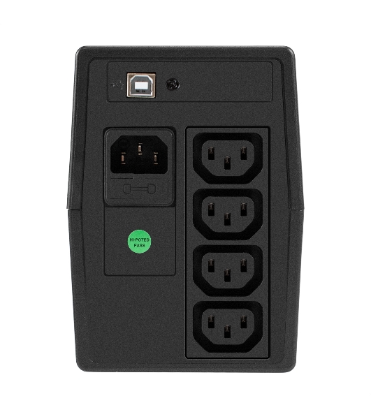 ИБП ExeGate Smart LB-800.LCD.AVR.4C13.USB (800VA/480W, LCD, AVR, 4*C13, USB, батарея 12V 9Ah, Black)