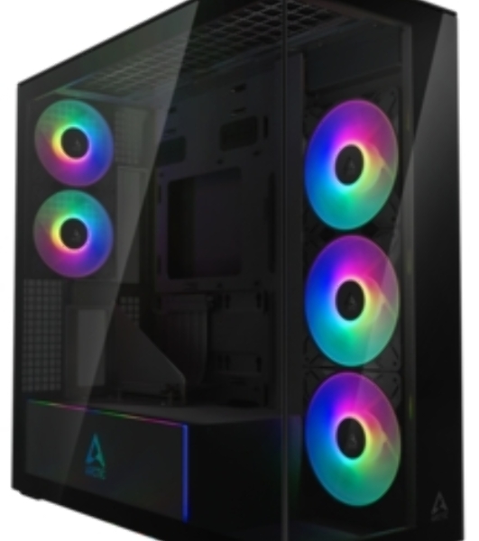 Компьютерный корпус Arctic Cooling ARCTIC Xtender VG (Mirror Black) арт. ACPCC00019A