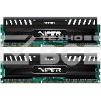 Оперативная память Patriot Viper 3, DDR3, 16GB (2x8 GB), 1866 MHz, CL10, радиатор, черный, фото 1