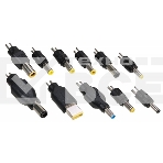 Блок питания Buro ручной 65W 12V-24V 11-connectors 3.2A 1xUSB 0.6A от бытовой электросети/от прикуривателя, фото6