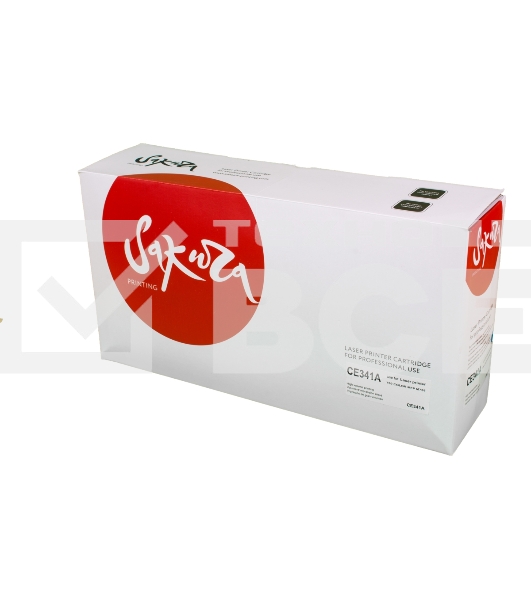 Картридж лазерный Sakura CE341A для HP LJ 700/775, синий, 16 000 к.