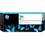 Картридж струйный HP 745 300мл голубой Ink Cartridge, фото2