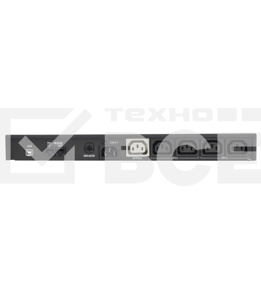 Источник бесперебойного питания Powercom King Pro RM KIN-600AP RM 360Вт 600ВА черный