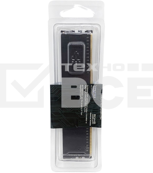 Оперативная память Patriot Signature, DDR4, 16GB (1x16 GB), 2666 MHz, CL19, DIMM