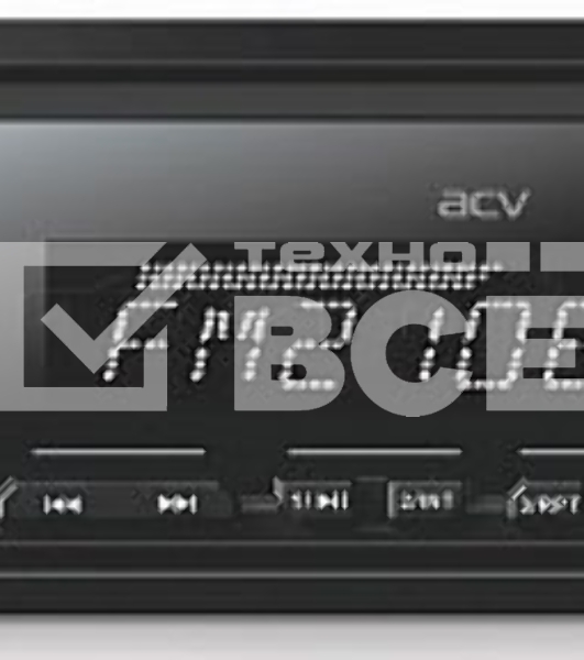 Автомагнитола ACV AVS-812W 1DIN 4x50Вт