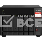 Сетевое хранилище без дисков SMB QNAP TVS-675-8G NAS, 6-tray w/o HDD, 2xM.2 SSD Slot, 1xHDMI-port. CPU 8-сore 64-bit x86 KX-U6580 2.5 GHz, 8GB DDR4 (1 x 8GB) up to 64GB (2 x 32GB), 2x 2.5 Gigabit LAN, фото6