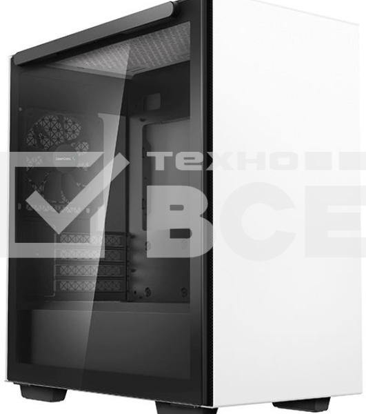 Компьютерный корпус Deepcool MACUBE 110 WH белый без БП ATX 1x120mm 2xUSB3.0 audio bott PSU