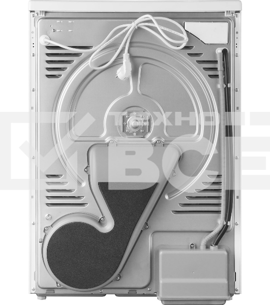 Сушильная машина Weissgauff WD 999 Heat Pump Full Touch белый/черный, 10 кг, сушка - тепловой насос, программ - 16, 60 x 85 x 62 см