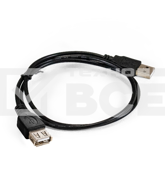 Удлинитель USB 2.0 ExeGate EX-CC-USB2-AMAF-1.0 (Am/Af, 1,0м)