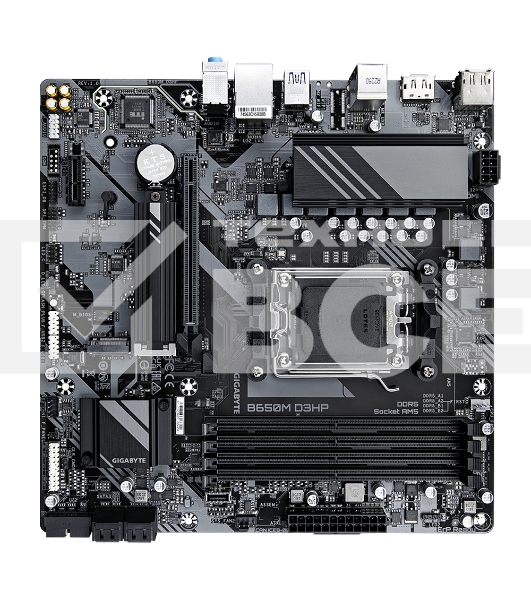 Материнская плата Gigabyte B650M D3HP, AM5, AMD B650, 4xDDR5, 4xSATA, 2xM.2, 1xPCI-E 4.0 x16, 1xPCI-E x1, 1xHDMI, 2xDP, 1x 2.5Gb LAN, 3xUSB-A 3.2 Gen 1, 2xUSB-A 2.0, 1xUSB-C 3.2 Gen 1, 3x3.5 мм, 7.1, Micro-ATX