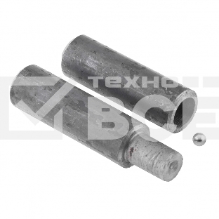 Петля гаражная с шаром d 22*140мм, 4 шт., Россия Сибртех