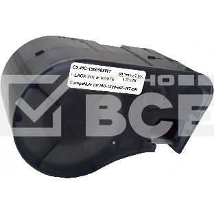 Картридж ленточный Cactus CS-MC-1500595WT черный шрифт, белый фон (38.1 мм, 7.6 м) для Brady BMP-41/BMP-51/BMP-53-PC-Linked