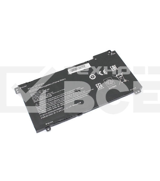Аккумуляторная батарея для ноутбука HP ProBook x360 440 G1 (RU03XL) 11.4V 4200mAh OEM