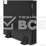 Источник бесперебойного питания On-line ExeGate EP285646RUS PowerExpert ULS-1000.LCD.AVR.C13.USB.RS232.SNMP.2U <1000VA/1000W, On-Line, PF=1, LCD, 4*IEC-C13, RS232, USB, SNMP-slot, Rackmount 2U/Tower, Black>, фото2