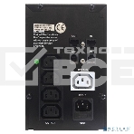 Источник бесперебойного питания CROWN Line Intractive CMU-SP800 COMBO USB 800VA\480W, корпус металл, 1x12V/9AH, розетки 4*IEC + 2*EURO+1*IEC bybass, трансформатор AVR 140-290V, съемный кабель 1.2 м, порт RJ11/45, порт USB, защита: от перегрузки, от КЗ, от скачков напряжения, фото11