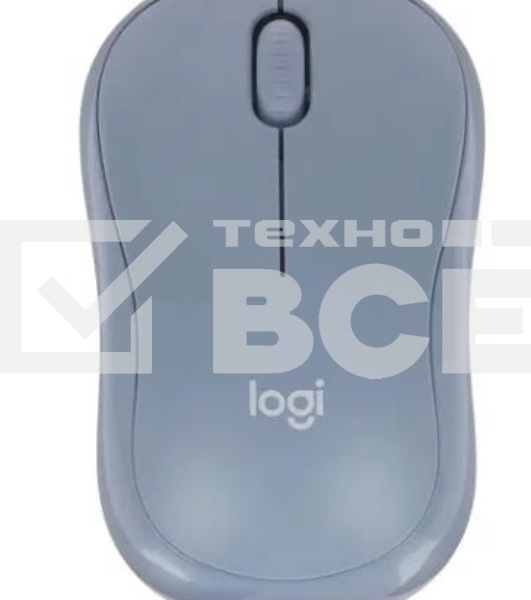 Мышь беспроводная Logitech M221 голубой, 1000 dpi, радиоканал, USB, кнопки - 3