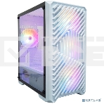 Компьютерный корпус 1STPLAYER TRILOBITE T5 White / mATX, TG / 4x120mm LED fans inc. / T5-WH-4F1-W, фото4