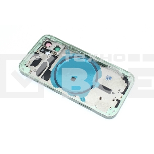 Задняя крышка (корпус) в сборе с рамкой для Apple iPhone 12 Mini зеленая